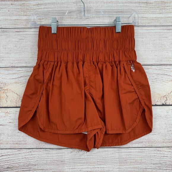 FP Movement Shorts Womens Small High Waist Lined Athletic Running Boxing - Picture 1 of 10